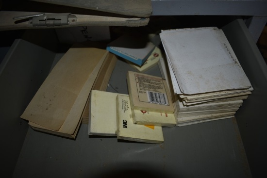 Contents of Naval Ships Desk and Shelf