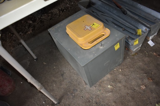 Locking File Box and First Aid Kit