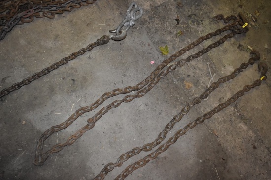 10 Foot Chain with a Hook on One End