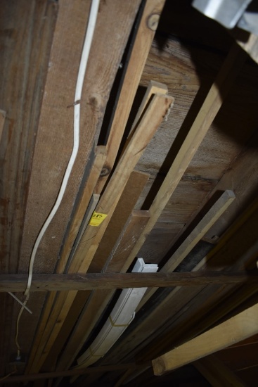 Large Group of Wooden Trim Pieces