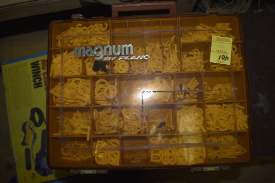 Plano Fishing Box Full of Vynl Letters