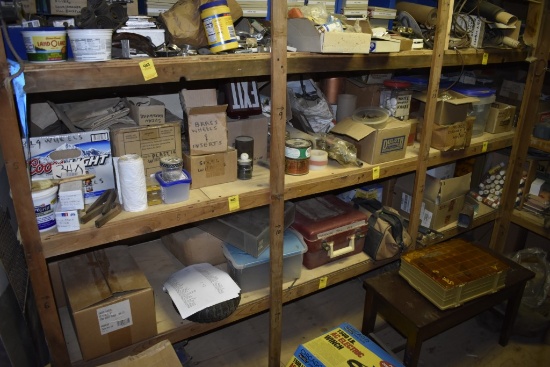 Contents of Shelves