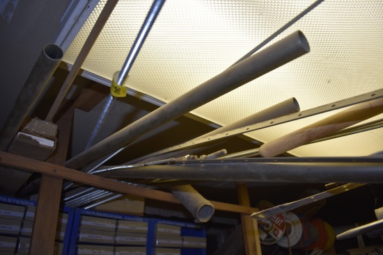 Assorted Metal Rod and Assorted Other Plastic Pieces