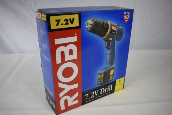 Ryobi 7.2V Drill