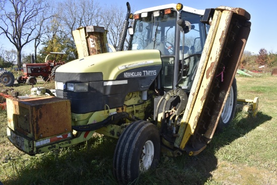 New Holland TM115 Mower Tractor