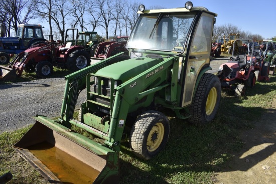 John Deere 4310 Backhoe Loader Tractor