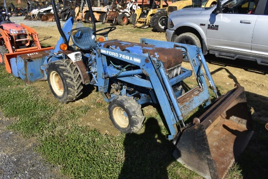 Ford 210 Snowblower Loader Tractor