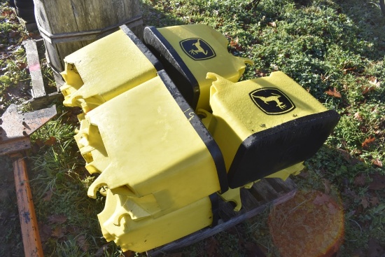 8 John Deere Planter Hoppers