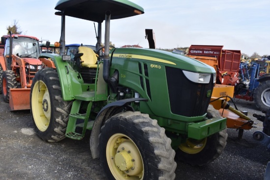 John Deere 6105D Tractor