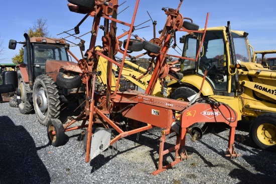 Kuhn GF 8501 DigiDrive 8 Star Tedder