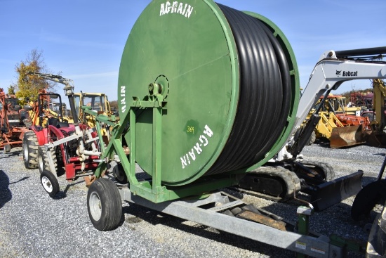 AG-RAIN E33 Irrigation Reel with Water Cannon