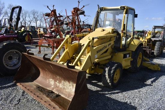 Komatsu WB140 Utility Backhoe