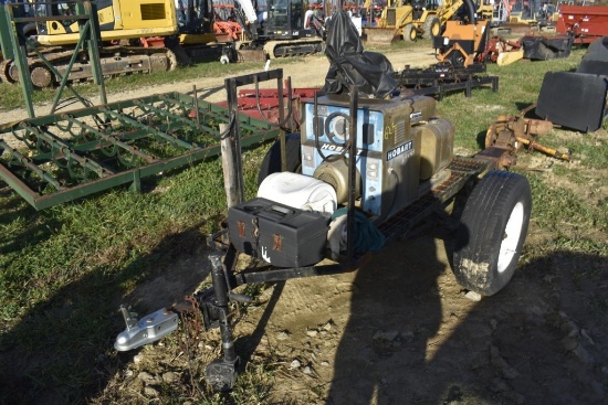 Hobart 200A Welder Generator on Trailer