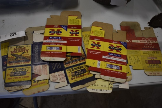 Group of Vintage Shell Boxes