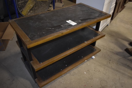Three Tier Wooden Table