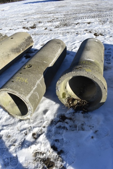 2 Concrete Drainage Pipes