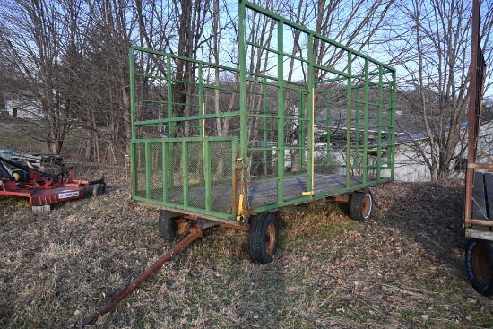 16' Metal Hay Wagon