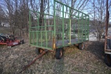 16' Metal Hay Wagon