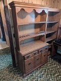Bookshelf with Bottom Cabinet