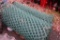 Two Rolls of Partial Coated Chain Link Fence