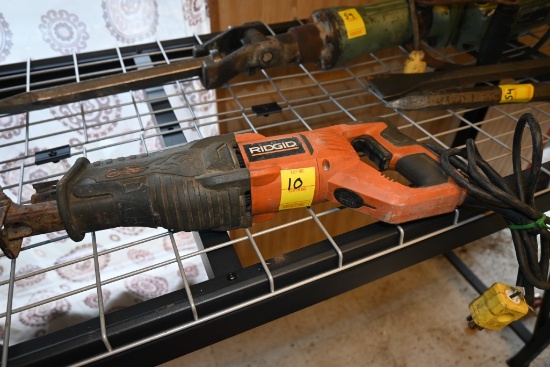 Ridgid Corded Reciprocating Saw