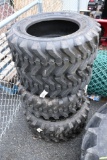 4 Camso 10-16.5 Skidsteer Tires