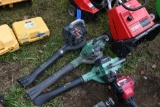 Three Leaf Blowers