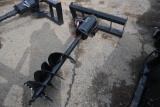 Mower King Quick attach Post Hole Auger with 14