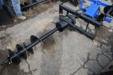 Mower King Quick attach Post Hole Auger with 14