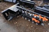 Mower King Quick Attach Trencher with 72