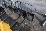 Tomahawk Pallet Forks  Fabricated to fit on Vermeer, Ditch Witch and Toro Walk Behind Skidsteers