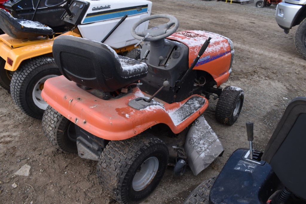 Husqvarna LT18542 Riding Lawn Mower Proxibid