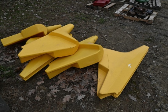 Yellow Plastic Corn Head Dividers