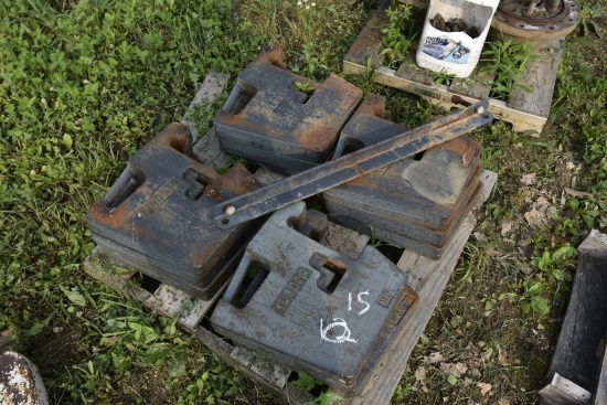 12 Kubota Suitcase Weights