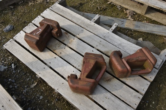 3 Skid Steer Weights