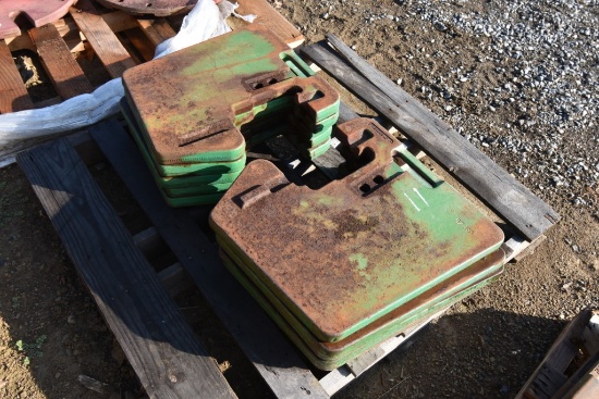 10 John Deere Suitcase Weights