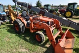 Kubota B2710 Backhoe Loader Tractor