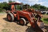 Kubota L48 Backhoe Loader Tractor