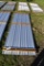 30 Pieces of 10' Sections of Galvanized Corrugated Metal Paneling