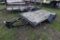 1978 Owens 12' Tilt Deck Equipment Trailer