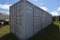 40' Three Door Shipping Container