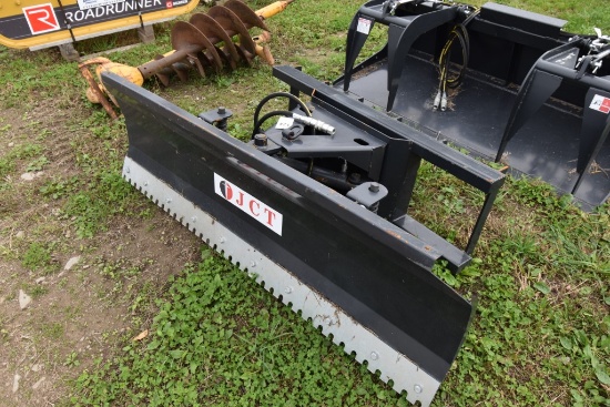 JCT Quick Attach 72" Power Angle Dozer Blade