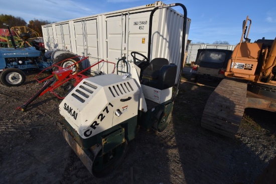 Sakai CR271 Double Drum Vibratory Roller
