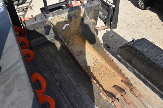 Quick Attach 48" Long Stump Bucket