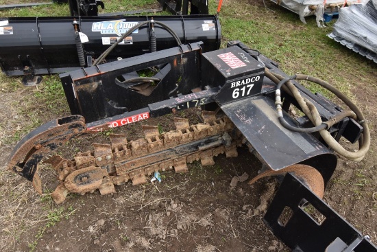 Bradco 617 Quick Attach Trencher