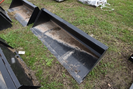 Quick Attach 84" Skid Steer Bucket