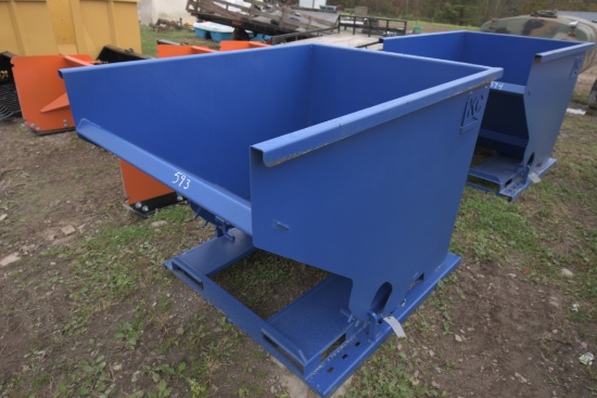 KC Fork Mounted Self Tipping Dumpster