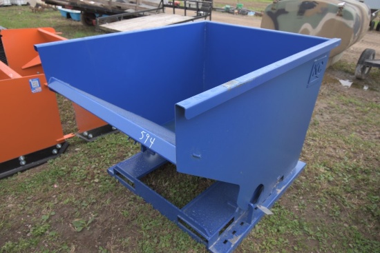 KC Fork Mounted Self Tipping Dumpster