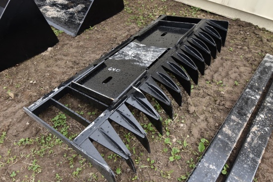 KC Quick Attach 72" Debris Rake