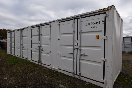 40' Five Door Shipping Container